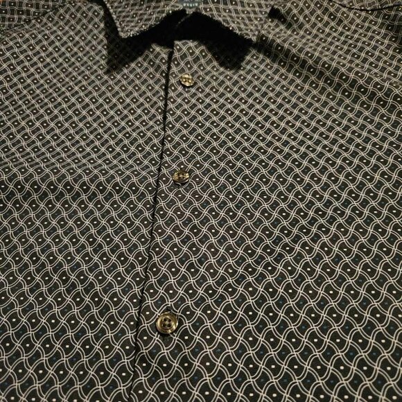 Perry Ellis stretch button down size M - Picture 3 of 5